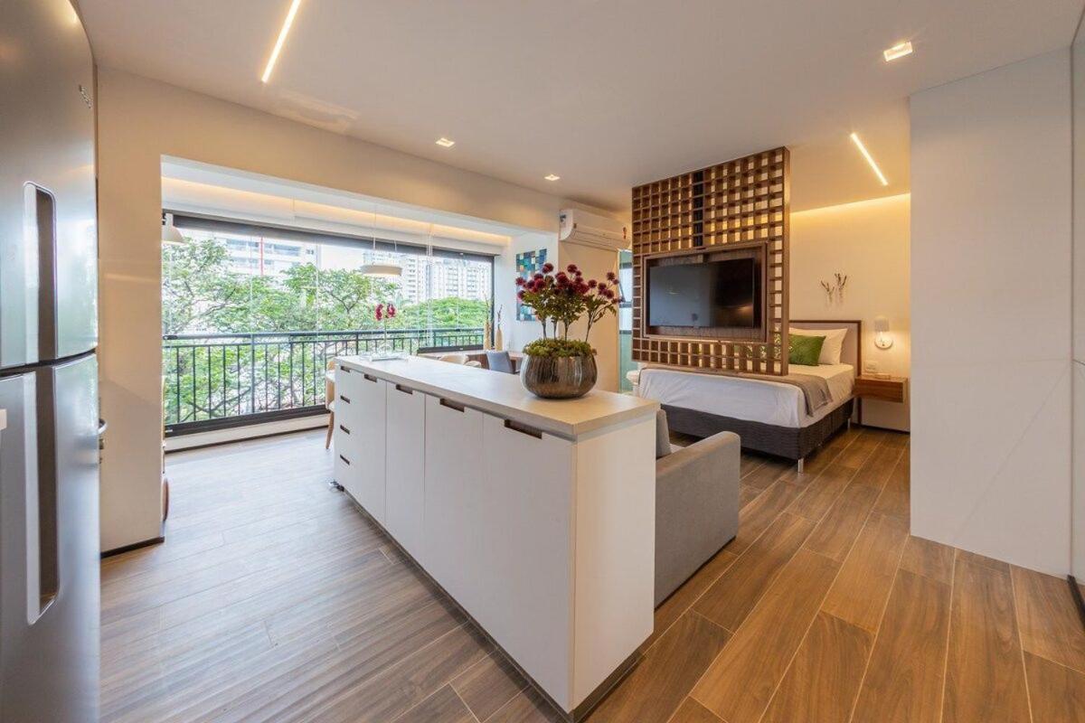 Easy Star - Luxuoso Studio No Coracao Do Campo Belo - Hc01H Apartment Sao Paulo Exterior foto